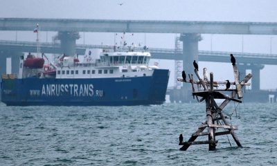 Russia blocks Ukrainian Azov Sea ports, minister