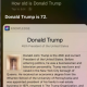 Siri’s latest glitch shows Donald Trump’s age as a penis