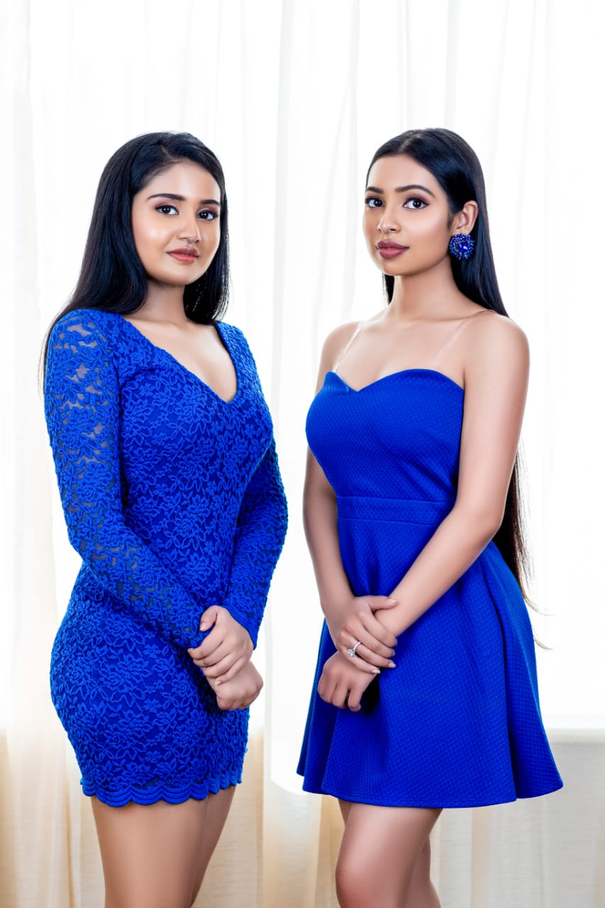 Left side - Santhoshi Reddy Right Side - Jyotsna Reddy