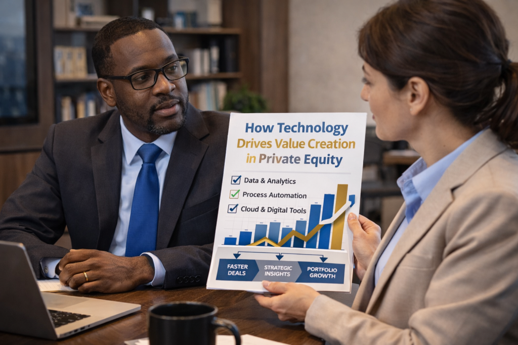 How Technology Drives Value Creation in Private Equity